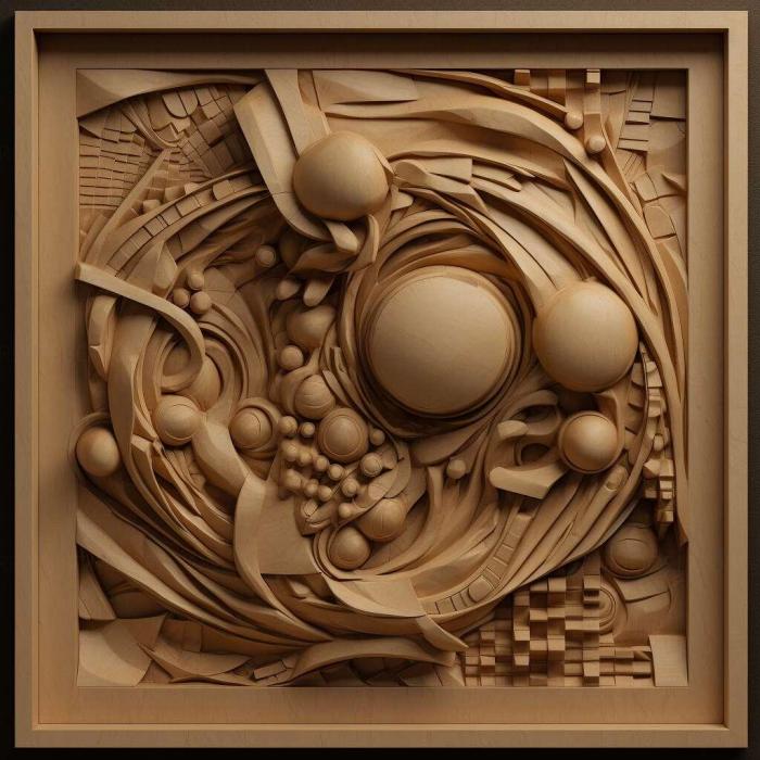 نموذج ثلاثي الأبعاد لآلة CNC 3D Art 